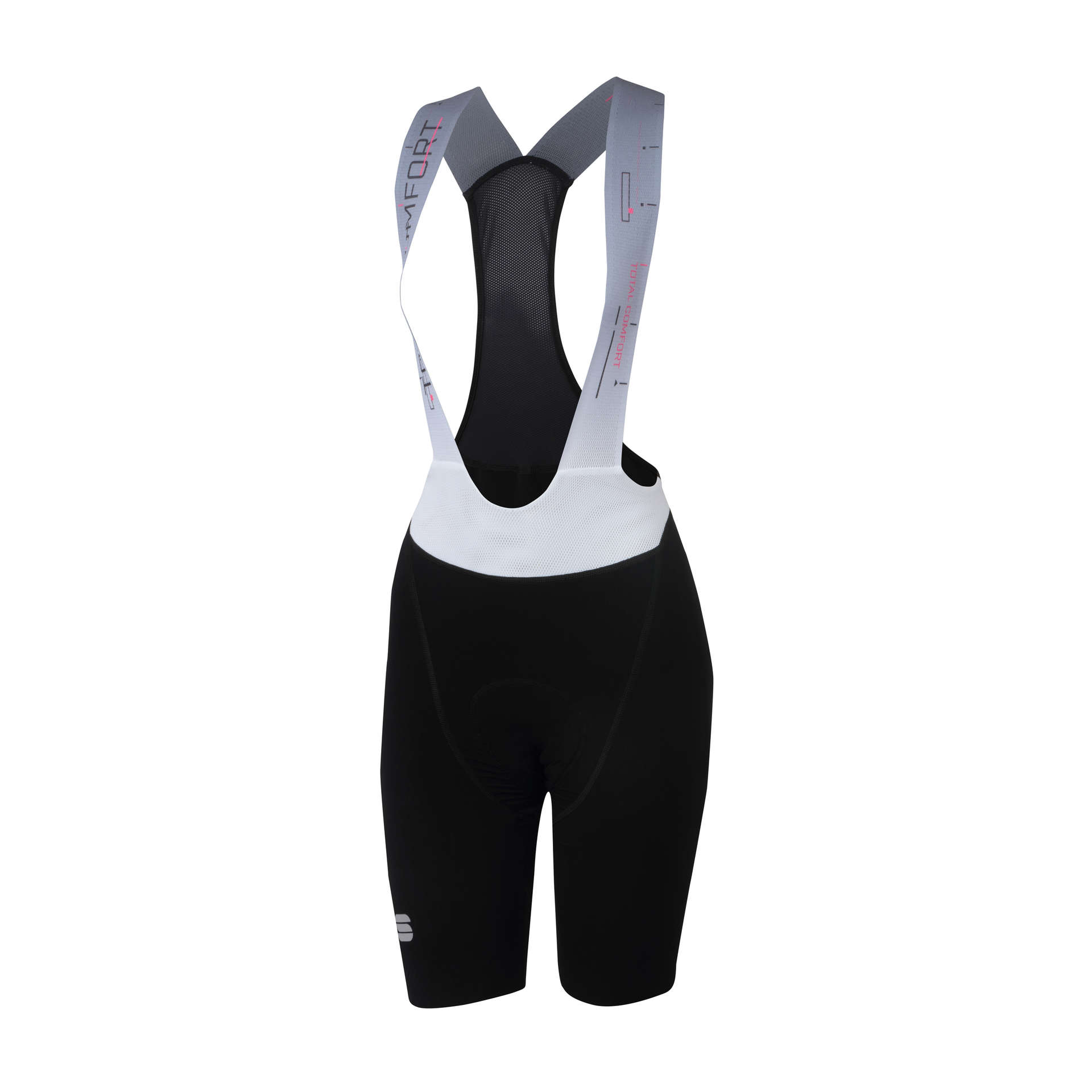 Sportful Total Comfort Fietsbroek Kort Zwart Dames