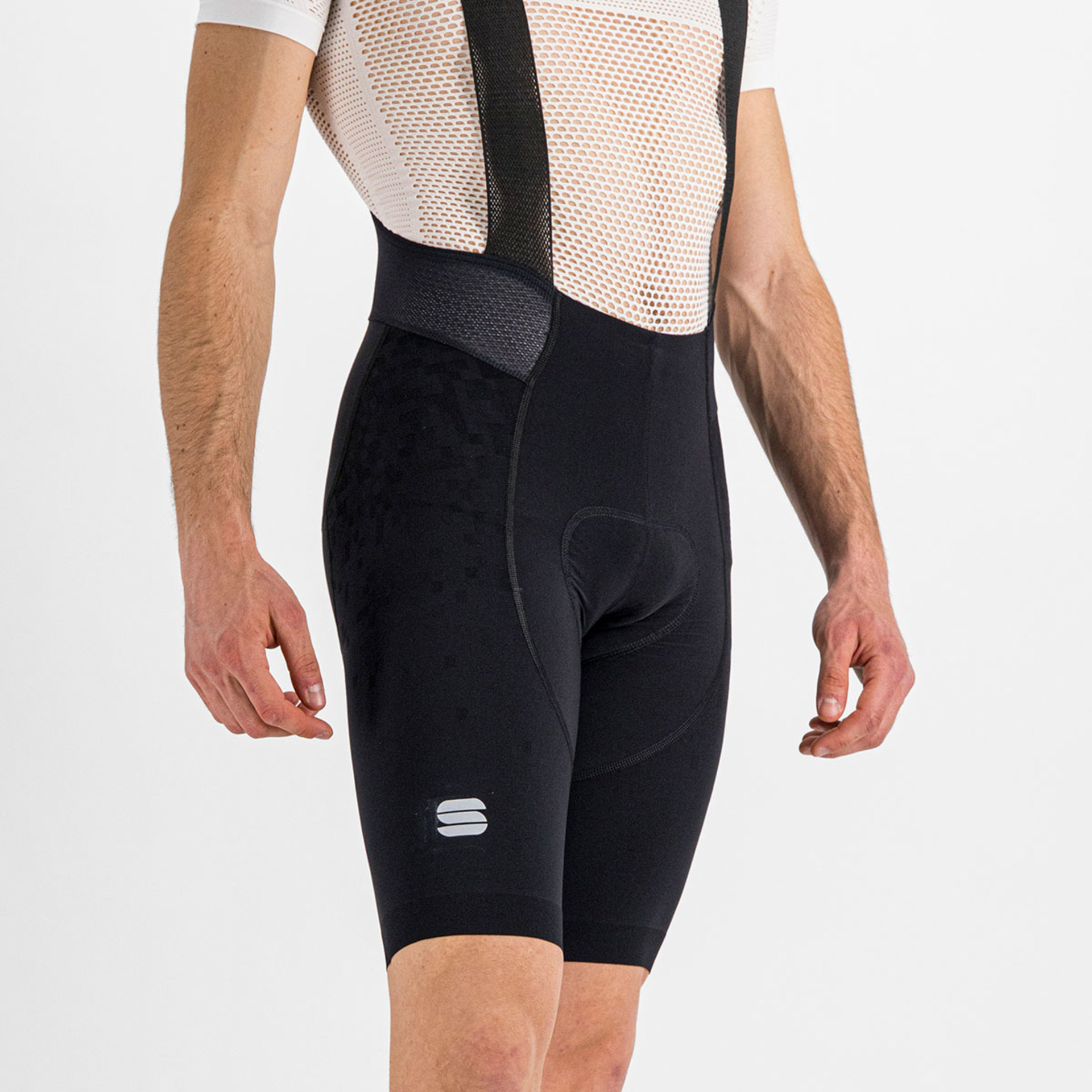 Sportful Total Comfort Fietsbroek Kort Zwart Heren