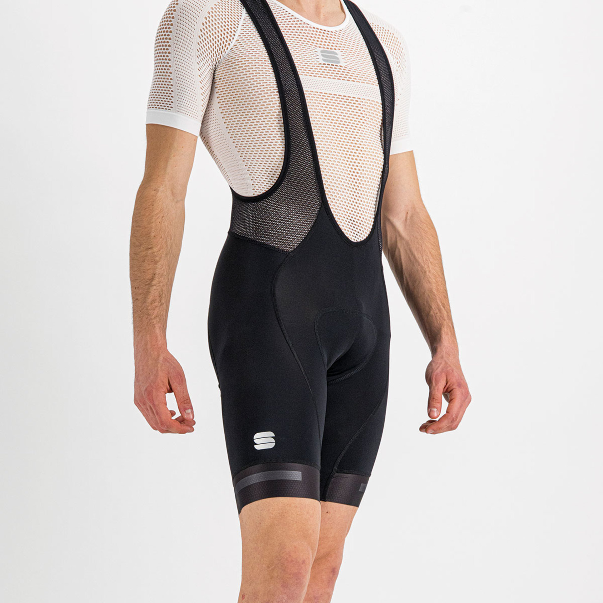 Sportful Neo Fietsbroek Kort Zwart Heren koop je bij