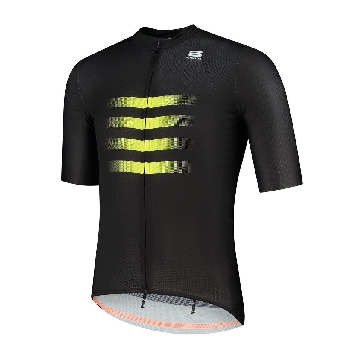 Sportful Neo Fietsshirt Korte Mouwen Zwart/Geel Heren