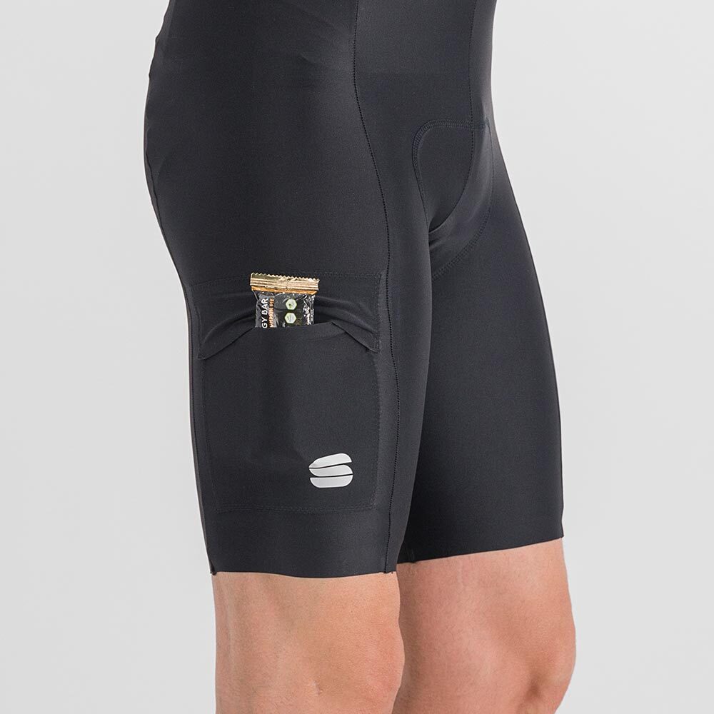 Sportful Giara Gravel Fietsbroek Kort Zwart Heren