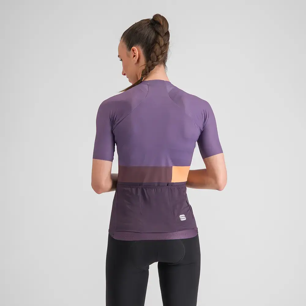 Craft Sa Calobra ADV Endurance Fietsshirt Korte Mouwen Blauw/Multi Dames Craft Sa Calobra ADV Endurance Fietsshirt Korte Mouwen Blauw/Multi Dames