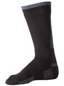 Sealskinz Mid Weight Mid Length Sock Zwart