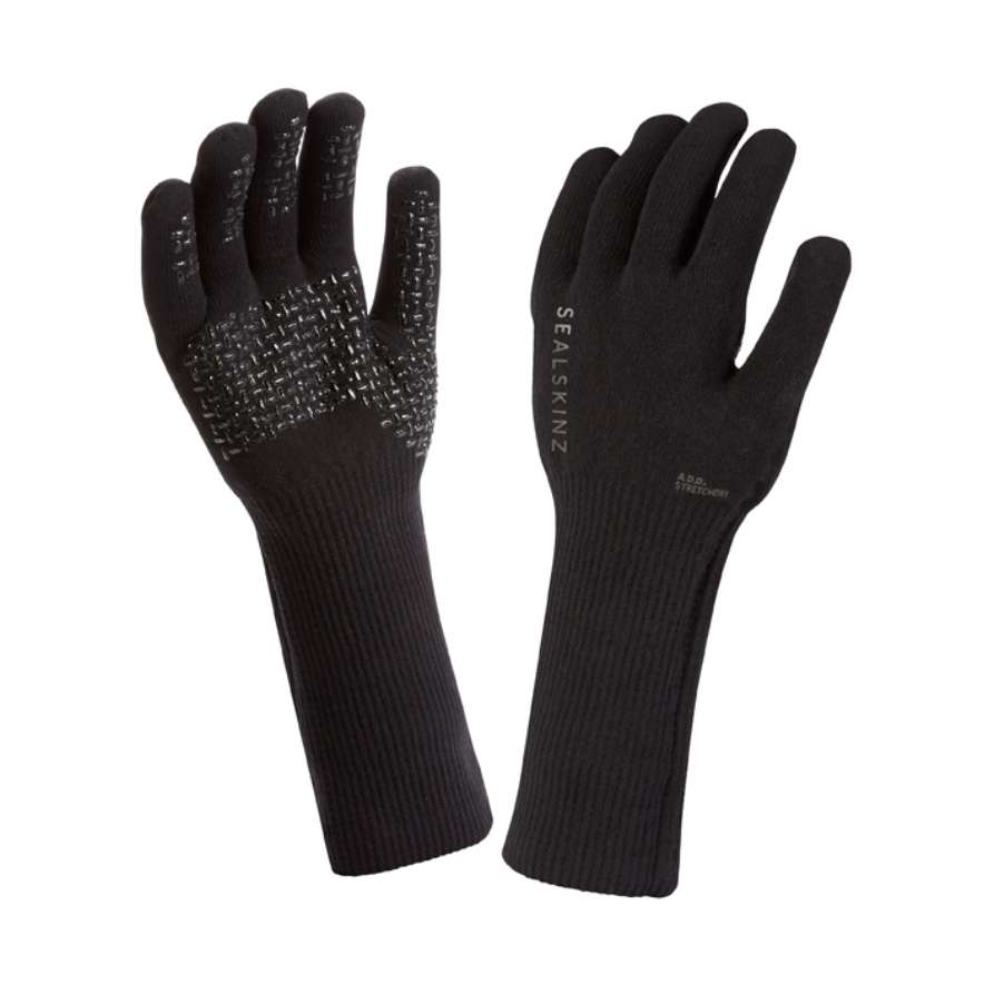 Sealskinz Ultra Grip Gauntlet Handschoenen Zwart