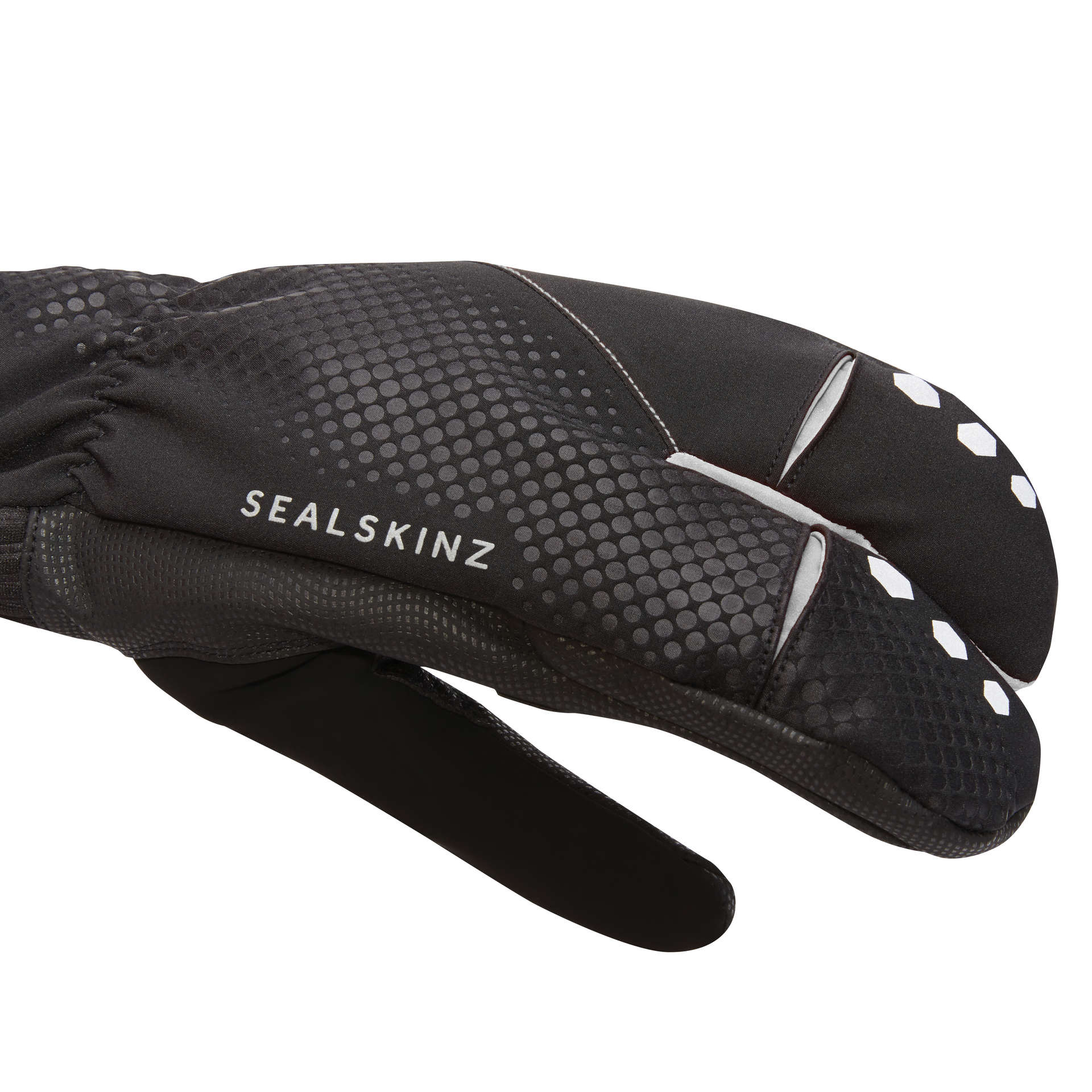 Sealskinz Highland Claw Fietshandschoenen Zwart/Zilver Unisex