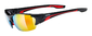 Uvex Blaze III Sport Zonnebril Zwart/Rood/Mirror Rood