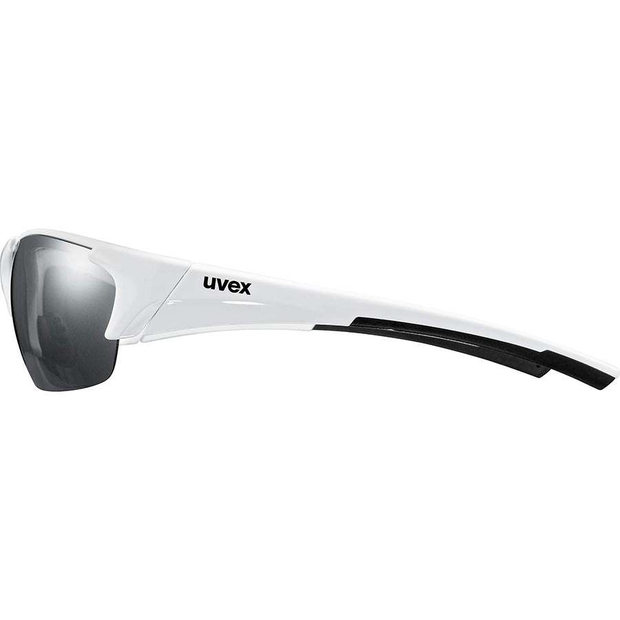 Uvex Blaze III Sport Zonnebril Wit/Zwart/Zilver