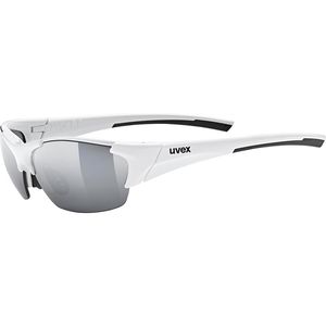 Uvex Blaze III Sport Zonnebril Wit/Zwart/Zilver