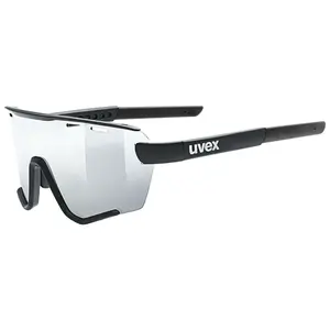 Uvex Sportstyle 236 S Set Sport Zonnebril Zwart met Mirror Silver Lens