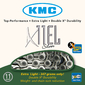 KMC X11EL 11 speed Extra Light Fietsketting Zilver