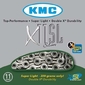 KMC X11SL 11 speed Super Light Fietsketting Zilver