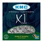 KMC X1 Single Speed Fietsketting Zilver