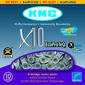 KMC X10 EPT EcoProteQ Fietsketting Zilver 10 Speed