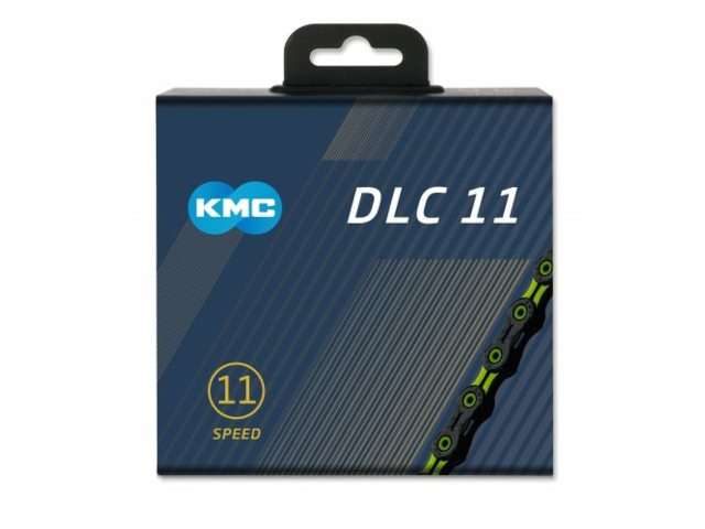 KMC DLC Fietsketting 11-Speed Zwart/Groen