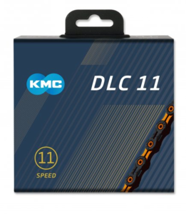 KMC DLC 11 Fietsketting 11-Speed Zwart/Oranje
