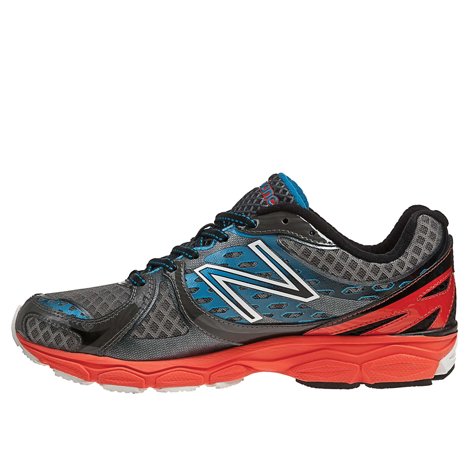 New Balance M1080 D Hardloopschoen Grijs Oranje Heren Neutraal