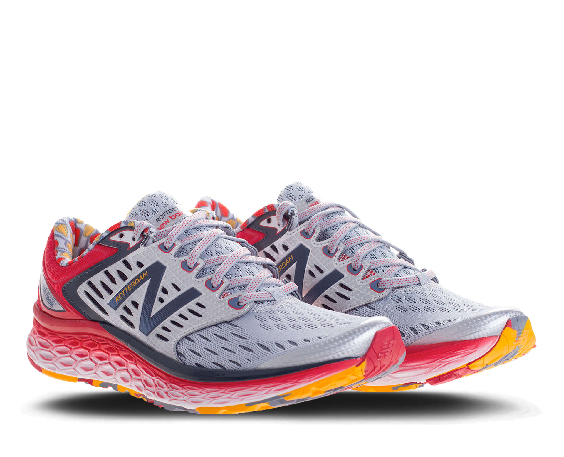 M1080 D V6 RT6 Rotterdam Hardloopschoenen Rood Zilver Heren