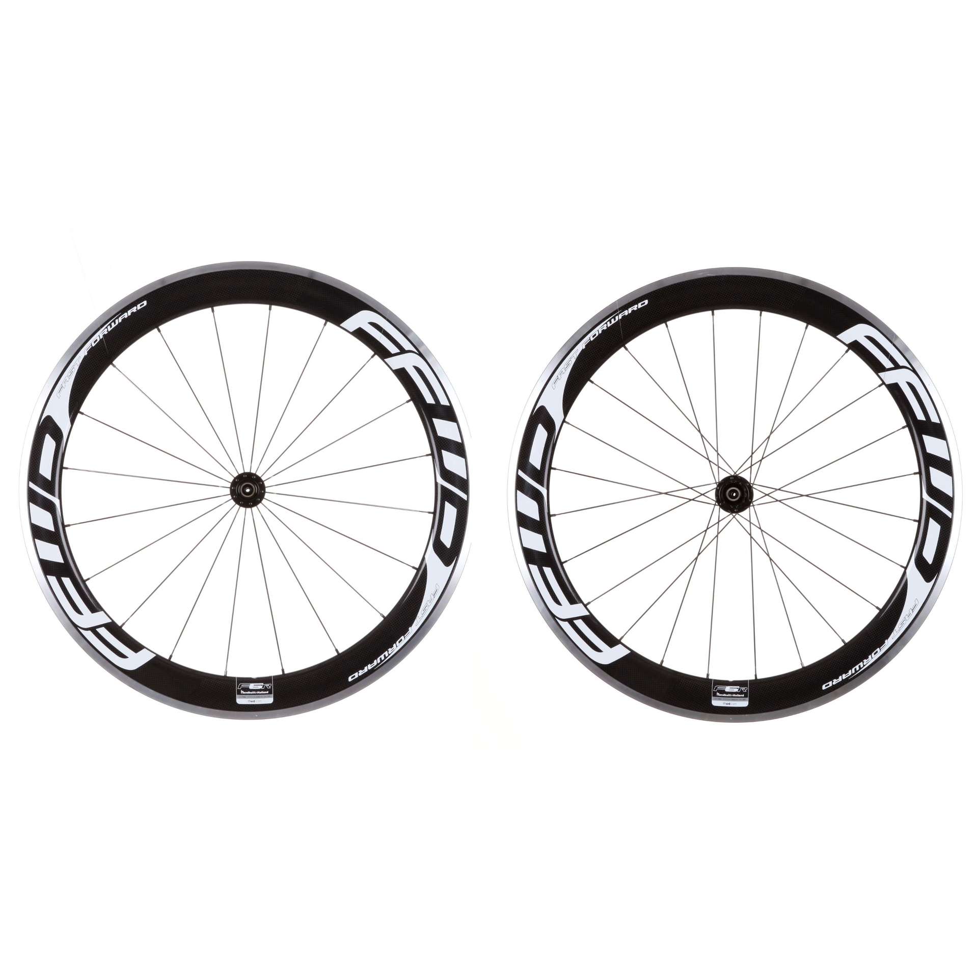Fast Forward F6R Carbon Alloy Clincher Wielset met DT Swiss 240s Naaf Wit