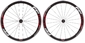 Fast Forward F4R Carbon Alloy Clincher Wielset met DT Swiss 240s Naaf Rood