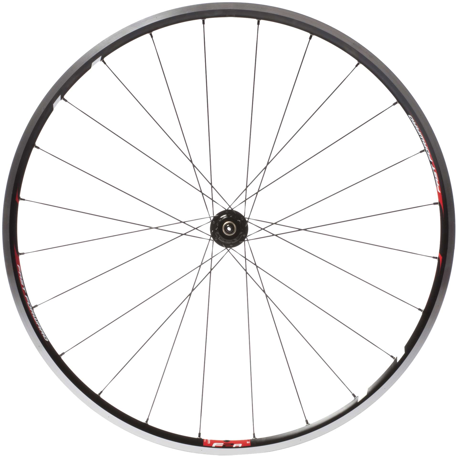 Fast Forward F2A Alloy Clincher Wielset met DT Swiss 240S Naaf Rood