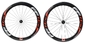 Fast Forward F6C Carbon Alloy Clincher Wielset met DT Swiss 350 Naaf Rood