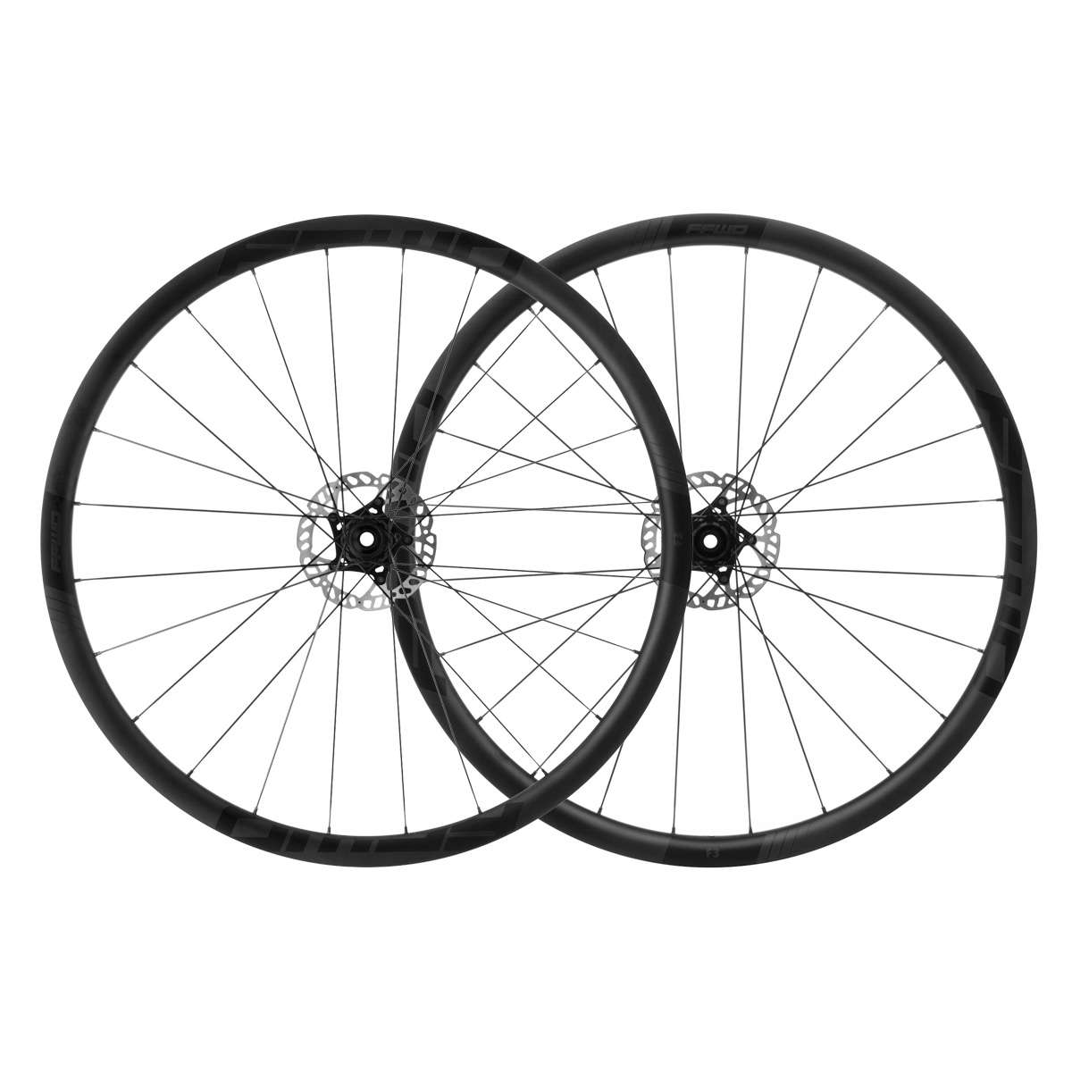 Fast Forward F3D Full Carbon Clincher Disc Wielset met DT Swiss DT350 Naaf Zwart