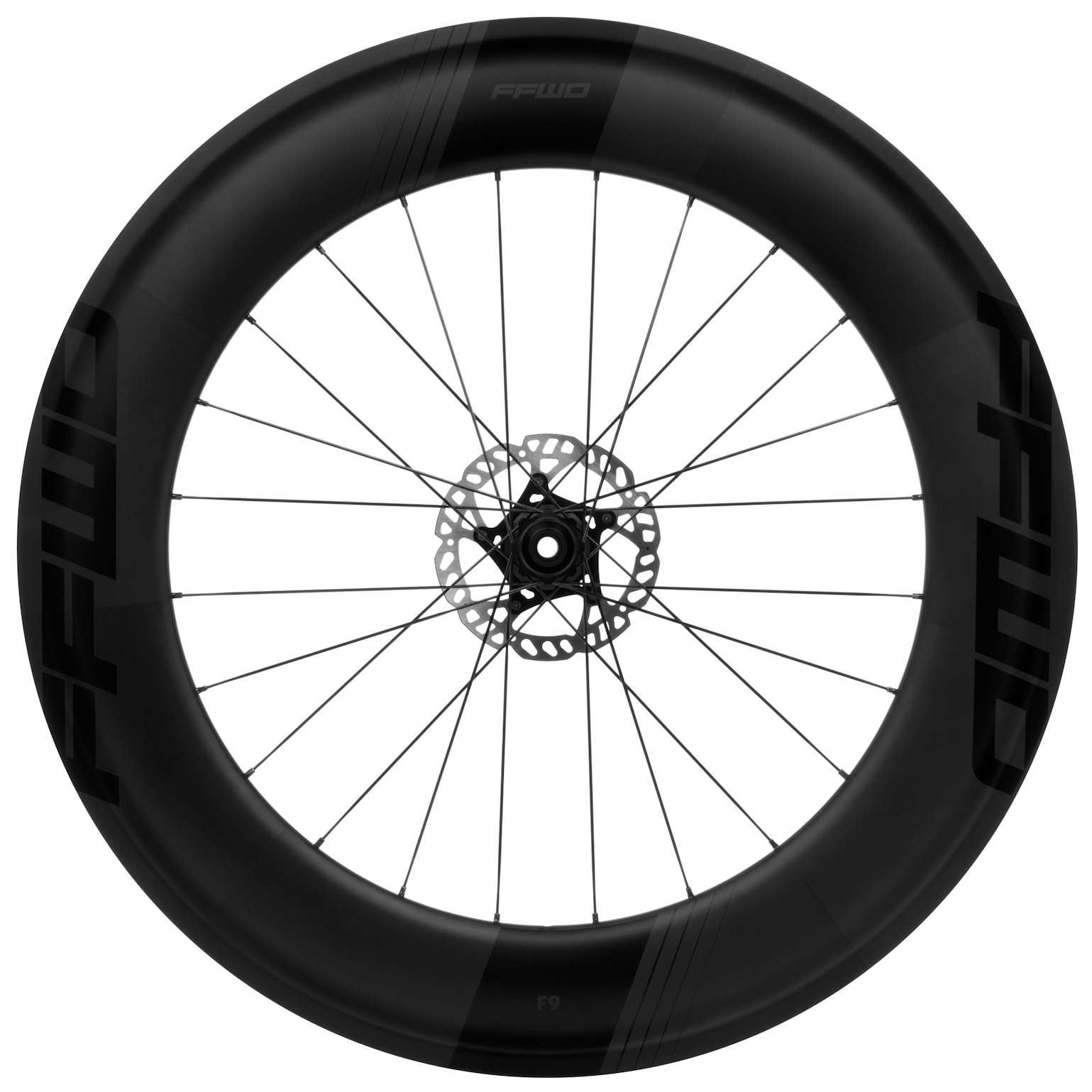 Fast Forward F6D Full Carbon Clincher Disc Wielset met DT Swiss DT350 Naaf Zwart