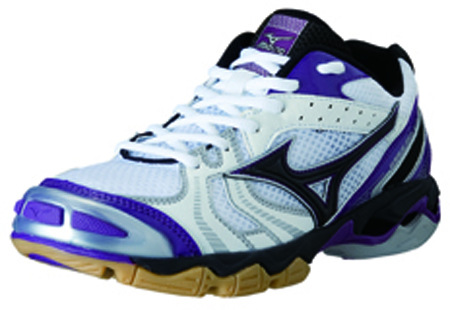 Wave Bolt 2 Wit Paars Dames Indoorschoen