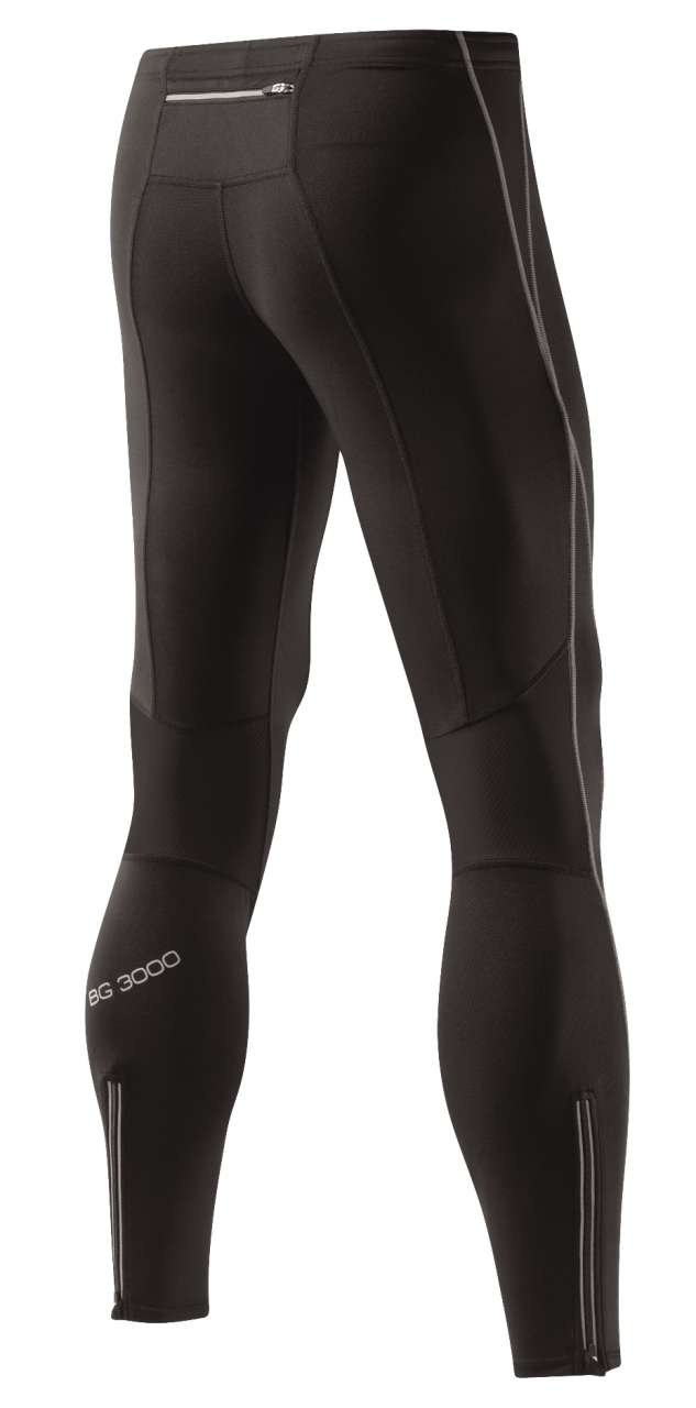 Mizuno Biogear BG5000 Hardloopbroek Lang Zwart/Grijs Heren