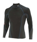 Mizuno Virtual Body Half Zip Thermoshirt Lange Mouwen Zwart/Blauw Heren