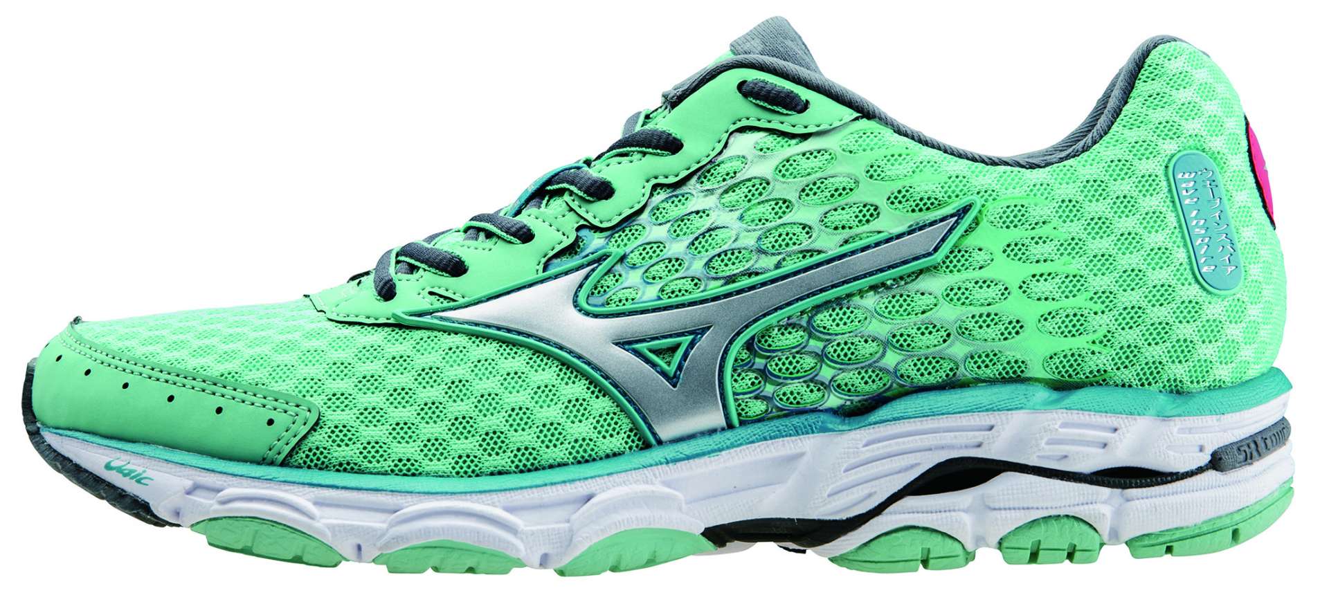 Wave Inspire 11 Hardloopschoenen Smal Groen Grijs Dames