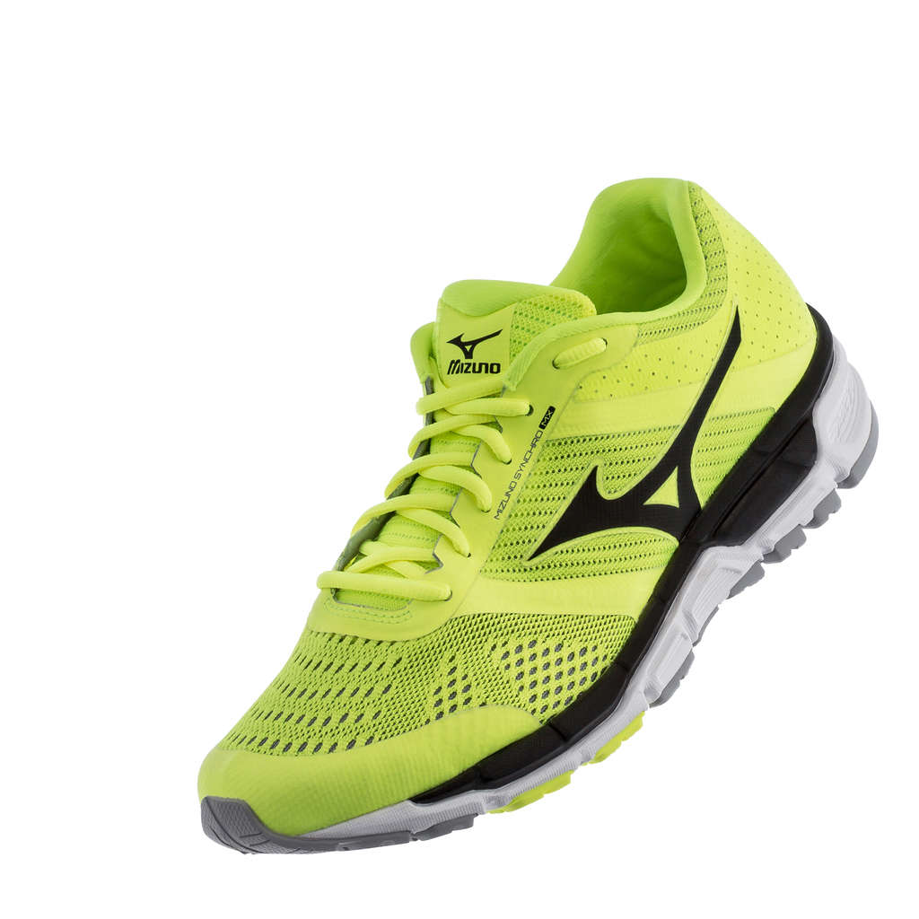 Synchro MX Hardloopschoenen Geel Zwart Zilver Heren