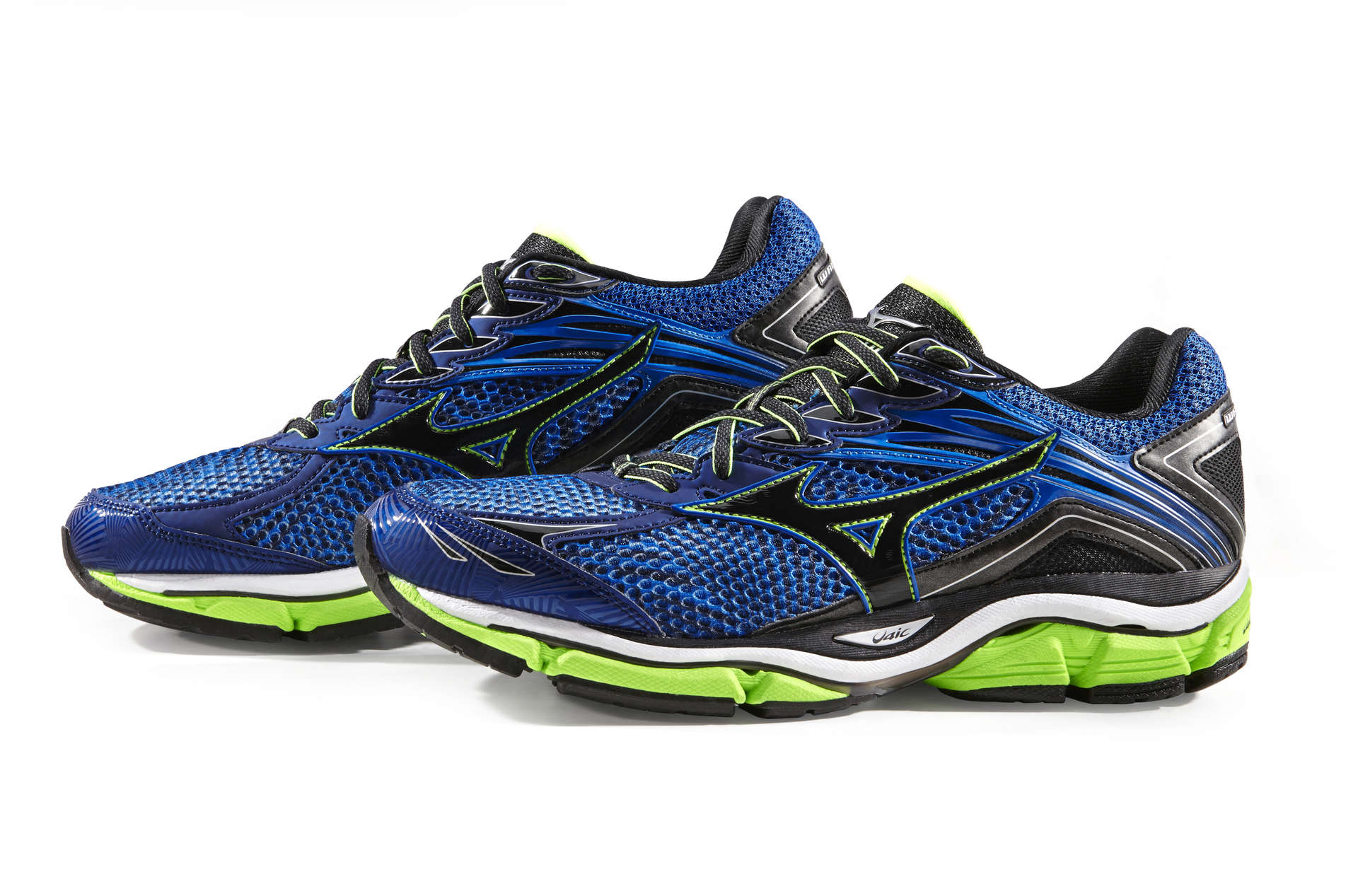 Mizuno Wave Enigma 6 Hardloopschoenen Blauw/Zwart/Groen Heren