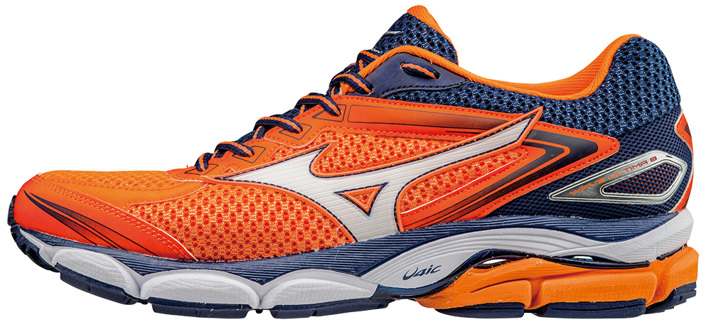 Mizuno Wave Ultima 8 Hardloopschoenen Oranje/Blauw Heren