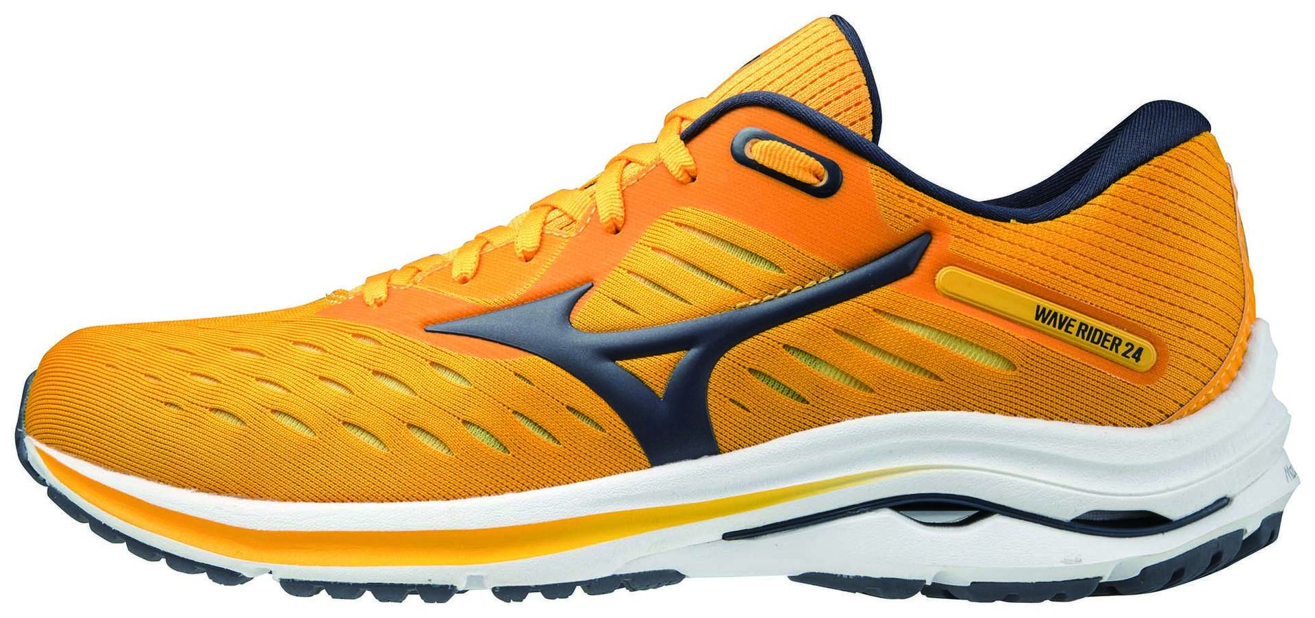 Mizuno Wave Rider 24 Hardloopschoenen Geel/Grijs Heren