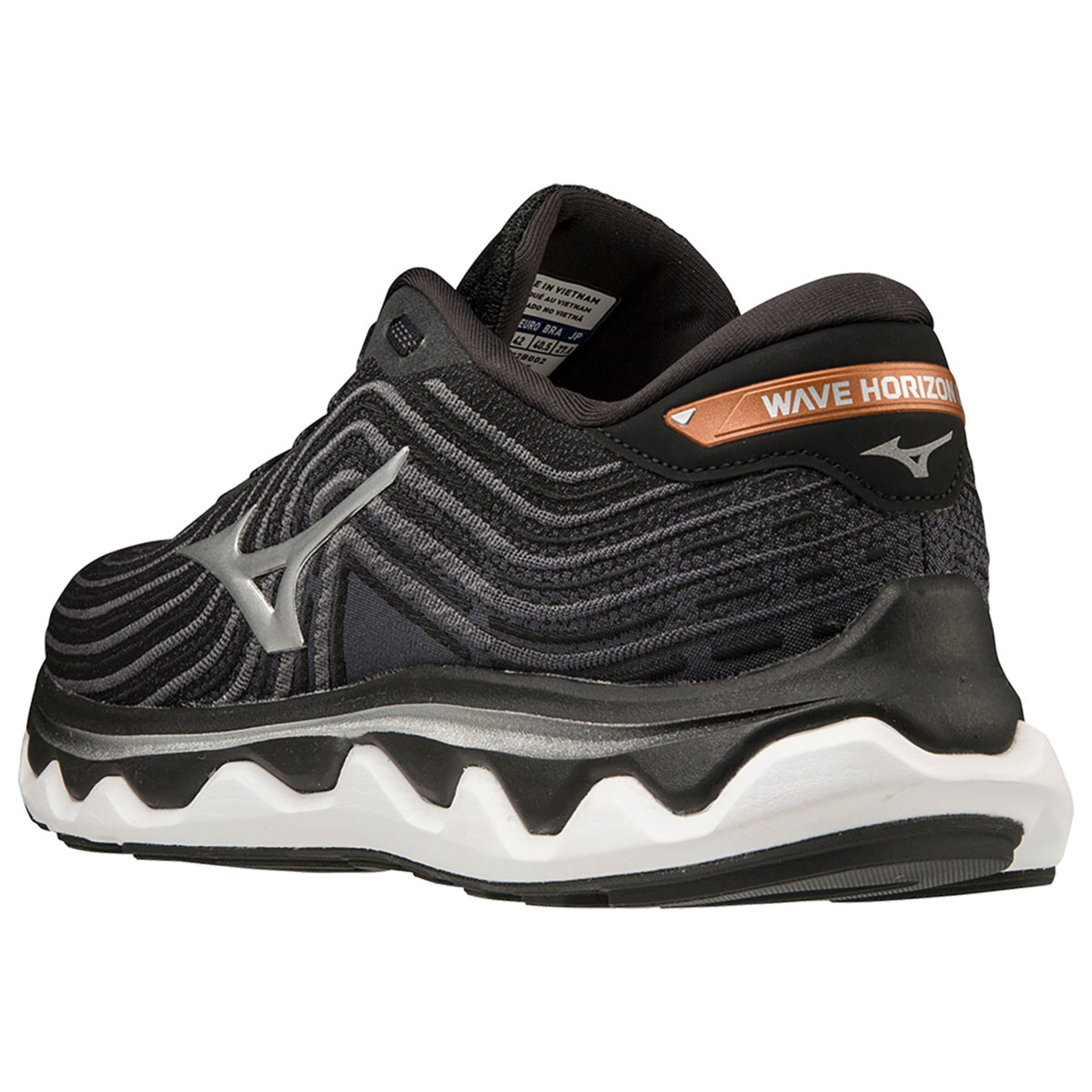 Mizuno Wave Horizon 6 Hardloopschoenen Zwart/Zilver/Oranje Heren koop je  bij Futurumshop.nl