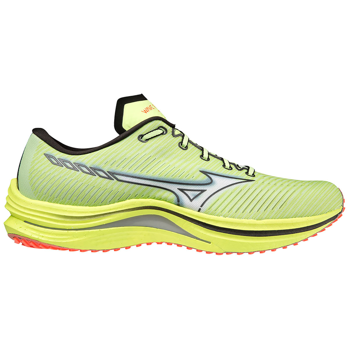 Mizuno Wave Rebellion Hardloopschoenen Geel Heren koop je bij Futurumshop.nl