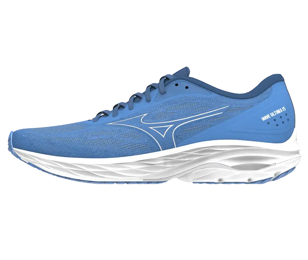 Mizuno Wave Ultima 15 Hardloopschoenen Blauw/Wit Dames