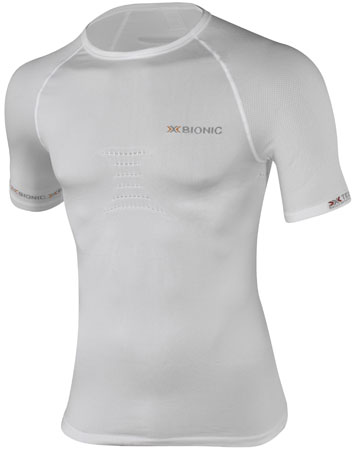 X-Bionic Speed Shirt Running Korte Mouwen Wit/Grijs Heren