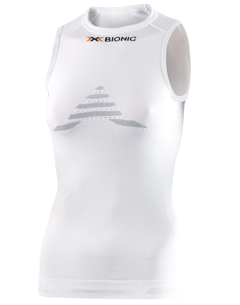 X-Bionic Biking Energizer Light Ondershirt Zonder Mouwen Wit Dames