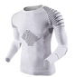 X-Bionic Invent Thermoshirt Lange Mouwen Wit/Zwart Heren