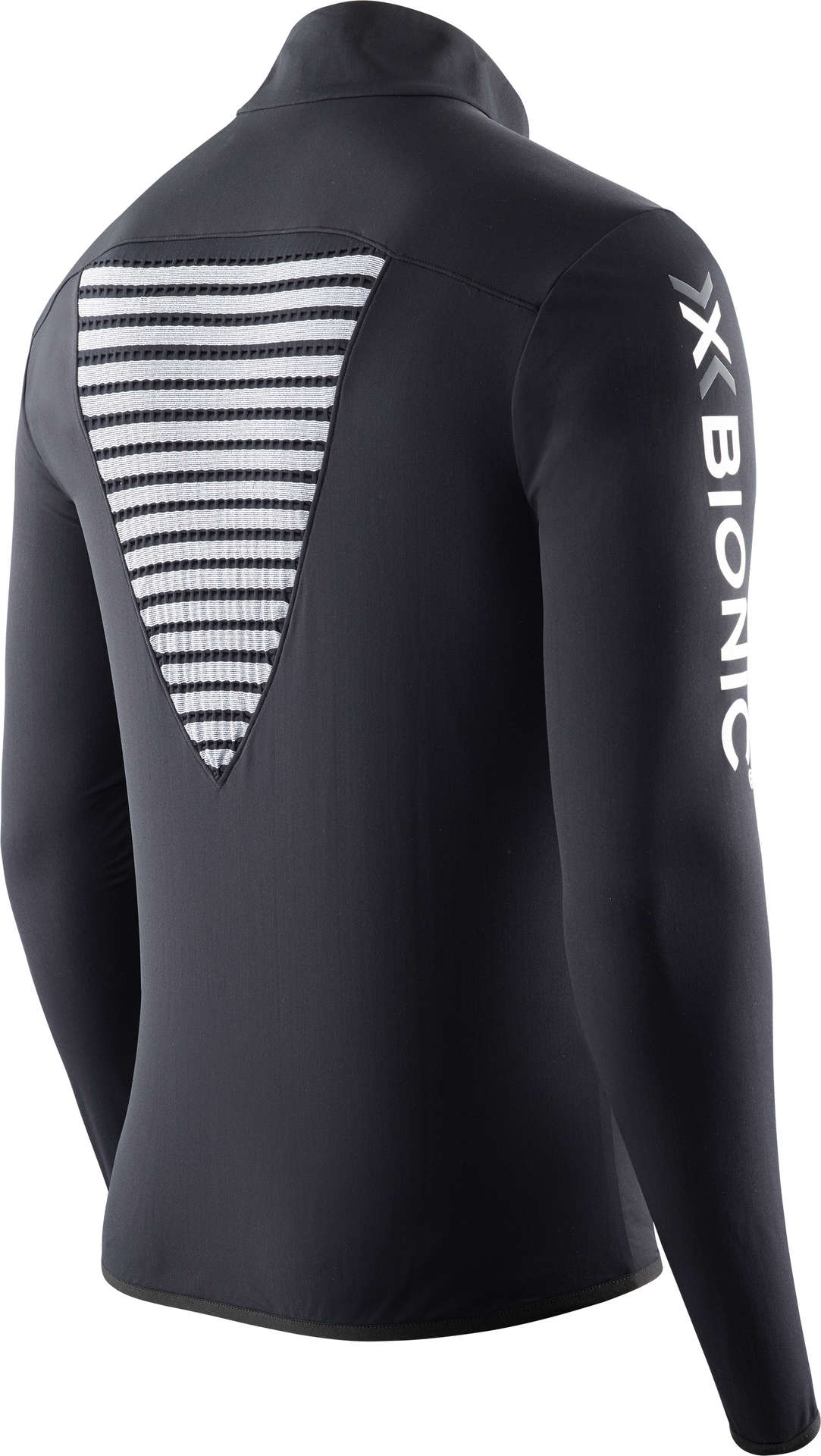 X-Bionic Ski Racoon 2ND Layer Zip Up Shirt Zwart/Wit Heren