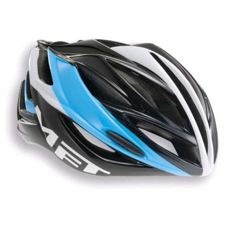 MET Forte L Helm Blauw/Zwart/Wit