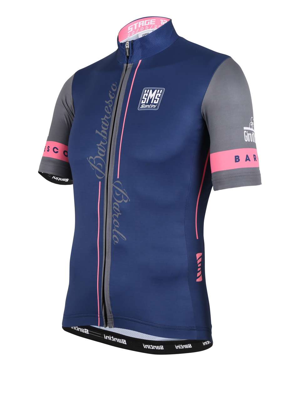 Santini Giro d`Italia Fietsshirt Stage 12: Barbaresco-Barolo 2014