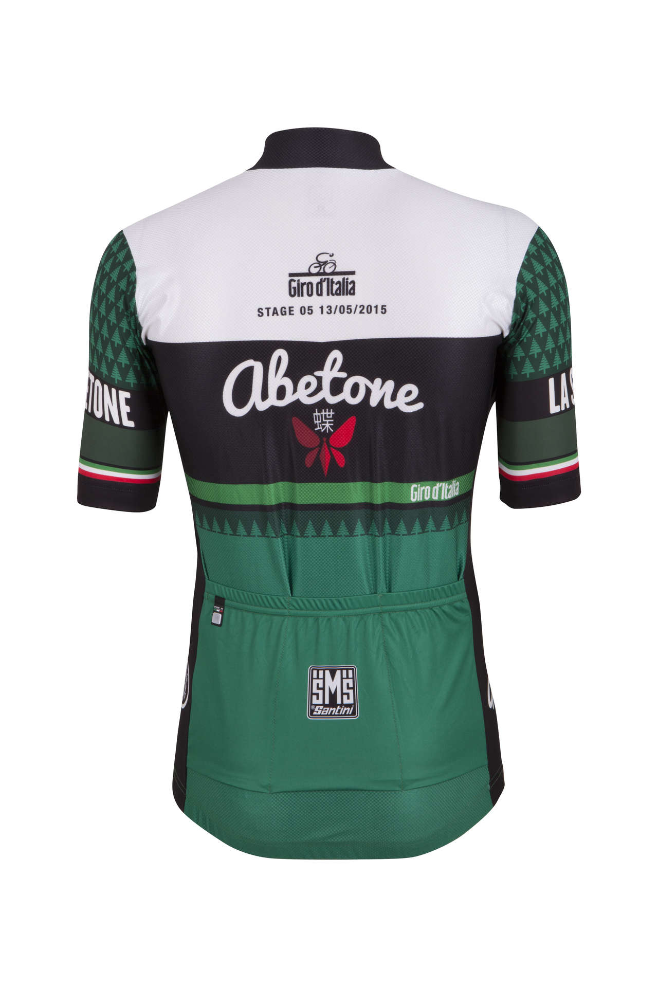 Santini Giro d`Italia Fietsshirt Stage 5: La Spezia - Abetone 2015