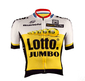 Santini Team LottoNL-Jumbo Aero Fietsshirt korte mouwen 2016