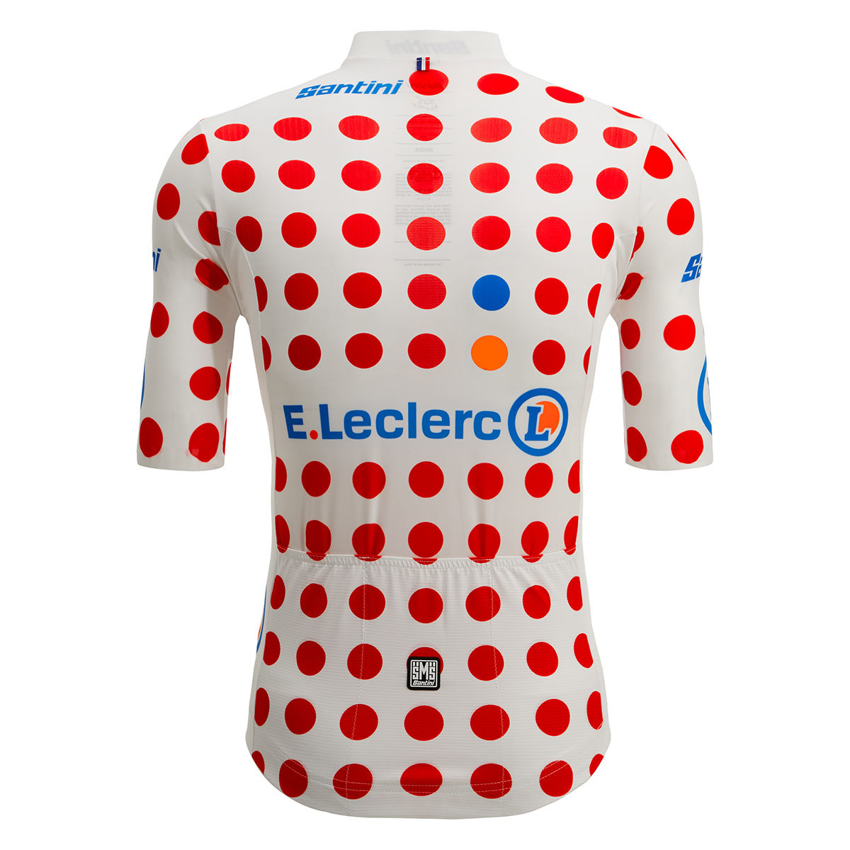 Santini Original Tour De France Bollentrui Fietsshirt Korte Mouwen Heren