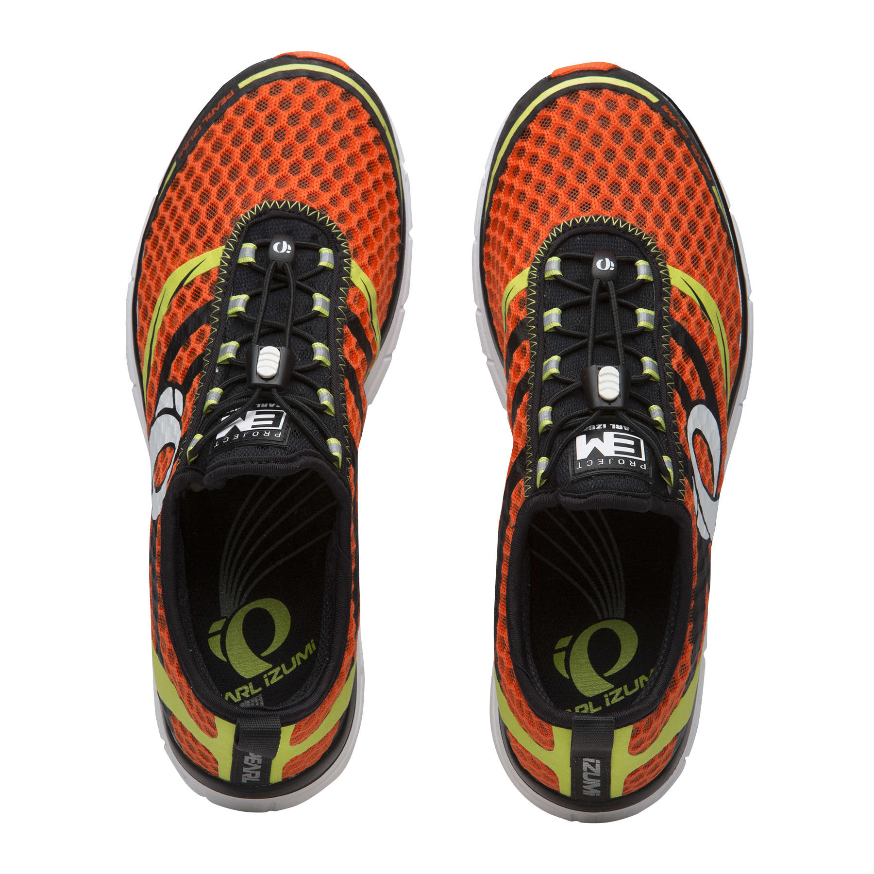 Pearl Izumi EM N2 V2 Triathlon Hardloopschoenen Rood/Oranje/Groen Heren