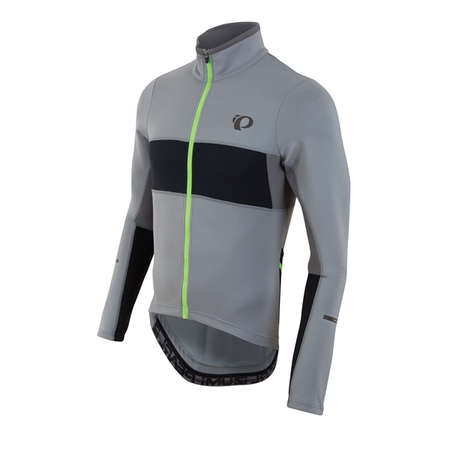 Pearl Izumi Elite Escape Thermal Fietsshirt Lange Mouwen Grijs/Zwart Heren