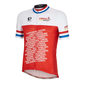 Pearl Izumi Amstel Gold Race Fietsshirt Korte Mouwen Wit/Rood Heren